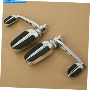 N[p[c Harley HD Dyn??a Softail Sportster̂߂̐VChrome SlipStreamtbgyOq[Xg New Chrome Slipstream Foot Pegs &Heel Rest For Harley HD Dyna Softail Sportster