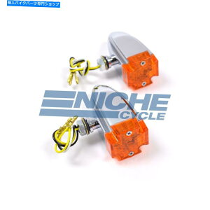 �N���[���p�[�c �}���^�N���X�f�R���C�g��/���ߐF - LED 12�{���g�N���� Maltese Cross Deco Lights Red/Amber - LED 12 Volt Chrome