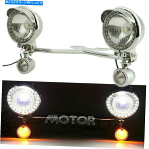 N[p[c NwbhCgʉ߃X|bgtHOṽtZbgMCgo[Lbg Full Set of Chrome Headlight Passing Spot Fog Lights Turn Signals Light Bar Kits