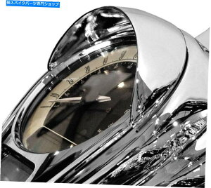 N[p[c National Cycle N7821 - z_VT750ƃXYLC50̃Xs[h[^[JE - Chrome National Cycle N7821 - Speedometer Cowl for Honda VT750 and Suzuki C50 - Chrome