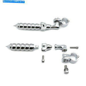 N[p[c Chrome 3 "Stem Footpeg Sugar Hawks 1.25"n[[X[p[E1200pGWK[h Chrome 3" Stem Footpeg Sugar Hawks 1.25" Engine Guard For Harley SuperLow 1200