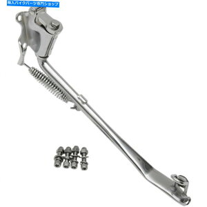 N[p[c hbOXyV[1 "Rv[gN[LbNX^hLbg1986-1999n[[\tg Drag Specialties 1" Under Complete Chrome Kickstand Kit 1986-1999 Harley Softail
