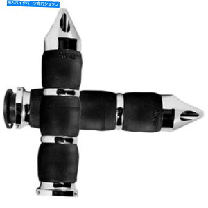N[p[c GC{XpCNGANbVObvN[Ch`[t/`[t^C/[h}X^[ Avon Spike Air Cushioned Grips Chrome Indian Chief/Chieftain/Roadmaster