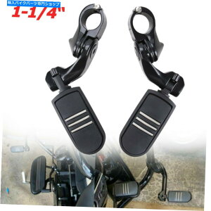 N[p[c 1-1 / 4 "32mm̒Z΂߂̑PEGS Streamliner HighwayGWK[h 1-1/4" 32mm Short Angled Foot Pegs Streamliner Highway Engine Guard For Harley