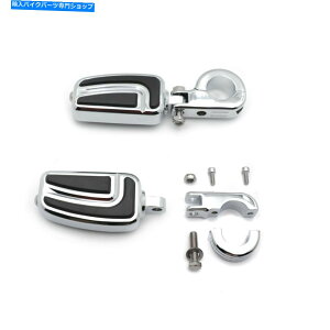 N[p[c 1.25 "H-D\tgpOCh[hLOCVOXg[gOChN̂߂̋CtbgyO 1.25"AirFlow Foot Peg For H-D Softail Glide Road King CVO Street Glide Chrome