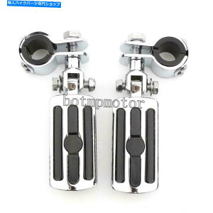 N[p[c n[[_rbh\[hXg[gOCĥ߂̃I[goCN[HyO Motorcycle Chrome Highway Foot Pegs For Harley Davidson Road Street Glide