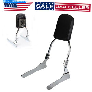 N[p[c Suzuki Boulevard C90 / VL1500NҕčChrome Flame Backrest Sissy Bar Pad Chrome Flame Backrest Sissy Bar Pad For Suzuki Boulevard C90/VL1500 Intruder USA