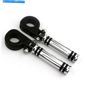 �N���[���p�[�c Harley-Davidson Road King Softail�J�X�^���̂��߂�2�{�N�����������H�t�b�g�y�O�}�E���g 2x Chrome Highway Foot Pegs Mount For Harley-Davidson Road King Softail Custom�y���s�A���i�z