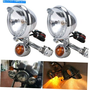 N[p[c n[[̂߂̋쓮^[MtHOX|bgCgo[ Universal Motorcycle Passing Driving Turn Signal Fog Spot Light Bar For Harley