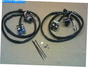 �N���[���p�[�c Chrome�n���h���o�[�X�C�b�`�L�b�g�t�B�b�g�n�[���['07-Up Softail Dyna Sportster Road King Chrome Handlebar Switch Kit fits Harley '07-UP Softail Dyna Sportster Road King�y���s�A���i�z