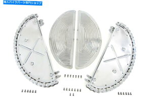 �N���[���p�[�c Chrome Driver Footboard�L�b�g�`�F�[���X�^�C���t�B�b�g�n�[���[ - �f�r�b�h�\�� Chrome Driver Footboard Kit Chain Style fits Harley-Davidson�y���s�A���i�z
