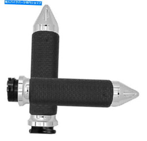 N[p[c AVON MF-63-CH-SPKtH[Obv1.375 "ODXpCNN Avon MF-63-CH-SPK Memory Foam Grips 1.375" OD Spike Chrome