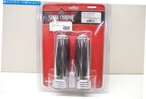 N[p[c Chrome 17-376ANZT[̉KȈ̃ObvZbg}n؂ Show Chrome 17-376 Accessories Comfort Raised Grip Set Yamaha Kawasaki Suzuki NO