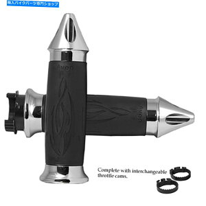 N[p[c GC{X[p[oCNObvXpCNN[ AVON SUPERBIKE TRIBAL GRIPS SPIKE CHROME