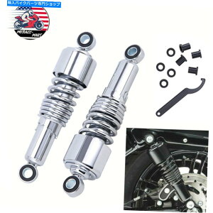 N[p[c Chrome 10.5 "ATXyVVbNAu\[o[267mm Harley Sportster 1200 883 Chrome 10.5" Rear Suspensions Shock Absorber 267mm For Harley Sportster 1200 883