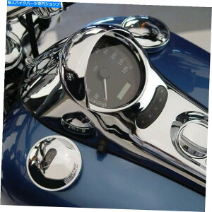 N[p[c Harley-Davidson N7840̂߂̍N[Xs[h[^[JE National Cycle Chrome Speedometer Cowl for Harley-Davidson N7840