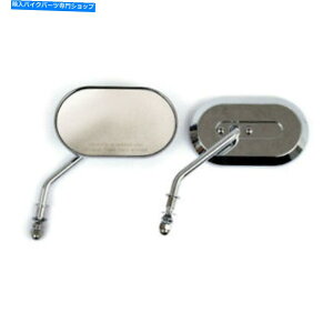 N[p[c قƂǂ̃n[[ - _rbh\980642̂߂̑ȉ~`rbgX^C̋ Oval shape Billet Style mirrors for Most Harley-Davidson 980642