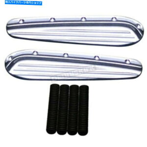 N[p[c Covingtons Custom Chrome Dippled TurnVOiG~l[^ - C1307-C Covingtons Customs Chrome Dimpled Turn Signal Eliminators - C1307-C