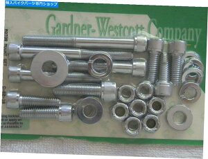 N[p[c Chrome Engine}Egn[hEFALbg..n[[\tg1984 1999FX 1985 Chrome Engine Mount Hardware KIT .. HARLEY Softail 1984 thru 1999 & FX 1985