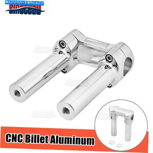 N[p[c 6 '' Chrome 1.25 ''nho[CU[gbvNv̂߂̃gbvNv 6'' Chrome 1.25'' Handlebar Risers Top Clamp For Harley Breakout Fat Bob Fat Boy