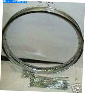 N[p[c Sportster-FX~JX^N[19 "X|[NLbg SPORTSTER-FX~ CUSTOM CHROME 19" RIM & SPOKE KIT