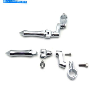 N[p[c NX_[tbgybO1.25 "n[[X|[cfB[ic[OpGWK[h Chrome Slender FootPeg 1.25" Engine Guard For Harley Sporster Dyna Touring
