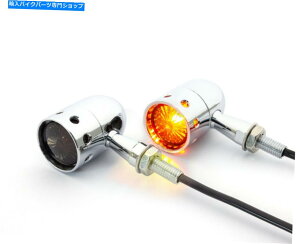 N[p[c gJX^zbO`bp[{o[vWFNgN̂߂̃hoCNCWP[^[ Drilled Motorbike Indicators for Retro Custom HOG Chopper Bobber Project CHROME