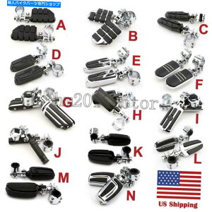 N[p[c 1 "~1-1 / 4" Chrome PegStreamliner HighwayGWK[htbgyOFIT HARLEY NEW 1"~1-1/4" Chrome Pegstreamliner Highway Engine Guard Footpeg Fit For Harley New