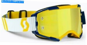 N[p[c Scott USA 272828-1300289 Fury Goggle Yellow / Blue Yellow Chrome Works Scott USA 272828-1300289 Fury Goggle Yellow/Blue Yellow Chrome Works