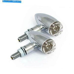 N[p[c eF̃n[[_rbh\̂߂̓ANAChromeALED Indicator Micro Bullet Clear, Chrome, LED for Harley Davidson With E-Certified