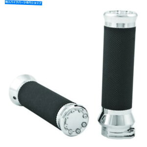 N[p[c n[hhCurbgObvXbgNiC[XbgŔԁji0063-2077-CHj HardDrive Billet Grips Throttle Chrome (Fly By Wire Throttle) (0063-2077-CH)