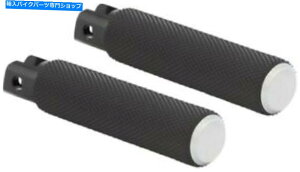 �N���[���p�[�c Arlen Ness Chrome�r���b�g���ݕt���t���[�W�����h���C�o�t�b�g�y�OH-D SOFTAIL 18-UP 07-940 Arlen Ness Chrome Billet Knurled Fusion Driver Footpegs H-D Softail 18-Up 07-940