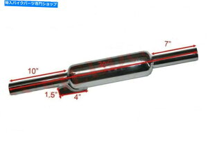 N[p[c tBbgCGtB[hGNg2013rCTCT[N[bLCDN Fits Royal Enfield Electra 2013 Exhaust Silencer Chrome Plated CDN