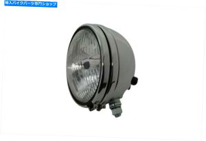 N[p[c vJ5-3 / 4EhN[wbhvn[[X|[cX^[Vxwbh Replica 5-3/4 Round Chrome Headlamp for Harley Sportster Shovelhead