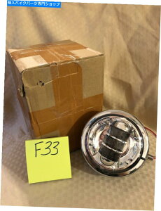 N[p[c 4.5 "Chrome LED⏕IȖ̓nCgvn[[c[OGNgOCh 4.5" Chrome LED Auxiliary Fog Passing Lights Lamps Harley Touring Electra Glide