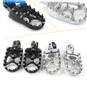 N[p[c 1998N2003N02 01 Thunderbird Sport̂߂̃I[goCChtbgyOMXX^C Motorcycle Wide Foot Peg MX Style FOR 1998-2003 02 01 Thunderbird Sport