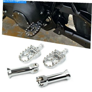 �N���[���p�[�c Harley Suspail Street Bob 2018-20�̂��߂̃N���[���㕔���q���̃y�Ow /�u���P�b�g Chrome Rear Passenger Foot Pegs W/Bracket For Harley Softail Street Bob 2018-20�y���s�A���i�z