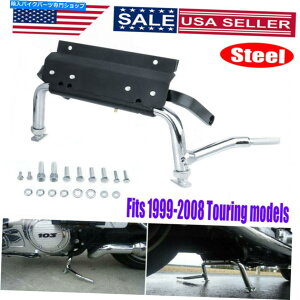 �N���[���p�[�c Harley Touring Model 98-08�̂��߂̃N�������߉\�ȃT�[�r�X�X�^���h�Z���^�[�X�^���h�W���b�N Chrome Adjustable Service Stand Center Stand Jack for Harley Touring Model 98-08�y���s�A���i�z