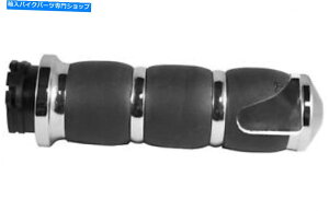 N[p[c GC{ObvGA[93{XxxbgGANbVObvXbg{X - N Avon Grips AIR-93-BOSS Velvet Air Cushion Grips with Throttle Boss - Chrome