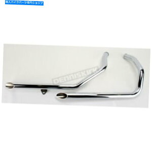 N[p[c V-Factor ChromehbOpCv - 90002iCAւ̑DȂj V-Factor Chrome Drag Pipes - 90002 (no ship to CA)