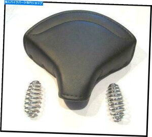 N[p[c V^CNGbgThV[g+N[XvOXBSA TRIUMPH +ÓTIȃI[goC new Large LYCETTE saddle seat + chrome springs BSA Triumph + classic motorcycles