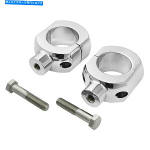 �N���[���p�[�c Harley Sportster 1200 Road King Suspail�Ƀt�B�b�g����Chrome 2 ''�n���h���o�[�o�[���C�U�[ Chrome 2'' Handlebar Bar Risers Fit For Harley Sportster 1200 Road King Softail�y���s�A���i�z