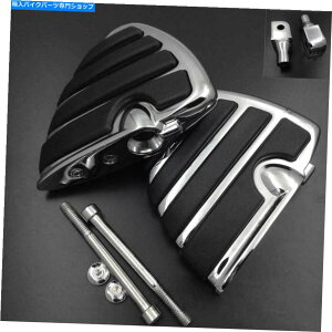 �N���[���p�[�c Chrome���A�E�B���O�t�b�g�y�O�̈��Î���Fit 2003-2008 Honda VXT 1300 1800���ׂẴ��f�� Chrome Rear Wing Foot Pegs Rest fit For 2003-2008 Honda VXT 1300 1800 All Models�y���s�A���i�z