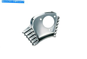 N[p[c n[[w / kuryakynGAN[i[N̂߂̃NCLXbgT[{[^[Jo[ Kuryakyn Throttle Servo Motor Cover for Harley w/ Kuryakyn Air Cleaners Chrome