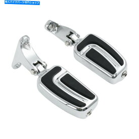 クロームパーツ エアフロークロム旅客フットペグマウントフィットハーレーツーリンググライド1993-2021 19 Airflow Chrome Passenger Footpeg Mount Fit For Harley Touring Glide 1993-2021 19