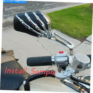 N[p[c XYLBoulevard M50 C50 C90pXJI[goCAr[~[EBO~[ SKULL Motorcycle Rear View Mirrors Wing Mirrors For Suzuki Boulevard M50 C50 C90