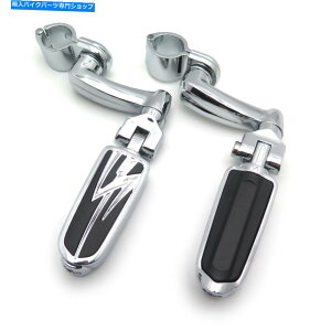 N[p[c N[tbVA[`^tbgybO1.25 "}nxv250n[[_CigEpGWK[h Chrome Flash Arched FootPeg 1.25" Engine Guard For Yamaha XV250 Harley Dyna Tou