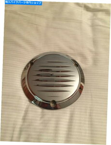 N[p[c 1970N1998N܂ł3Jo[tĂ傫ȑoqf̂߂Grooved DerbyJo[ "Grooved" Derby Cover for Big Twin Models with 3-Hole Covers from 1970 - 1998