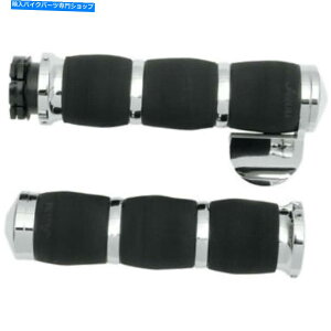 N[p[c GC{3OW /Xbg{XN[GANbVnhObvCfBA14-15 Avon 3 Ring w/ Throttle Boss Chrome Air Cushion Hand Grips Indian 14-15