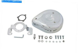 N[p[c ܃hbvGAN[i[LbgX[YN[tBbgn[[ - _rbh\ Tear Drop Air Cleaner Kit Smooth Chrome fits Harley-Davidson
